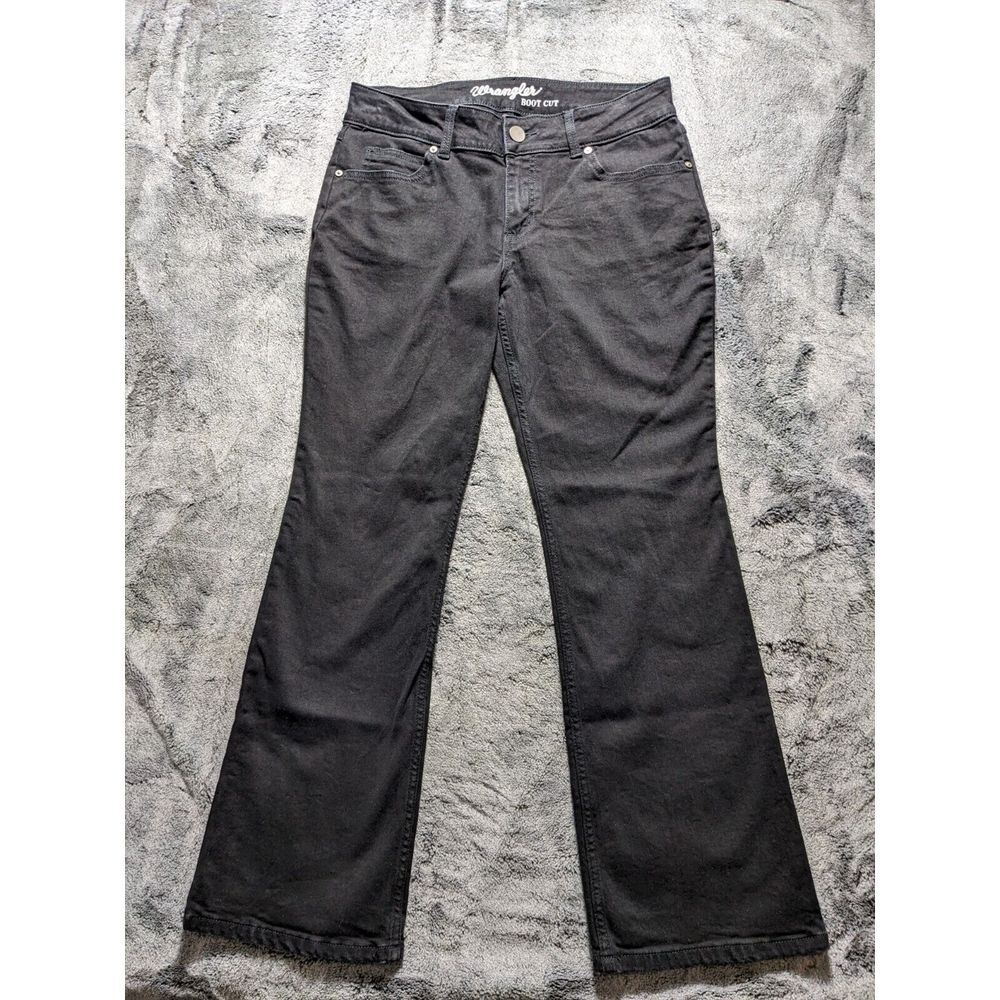 Wrangler Boot Cut Women's Jeans Size 11x30 Black